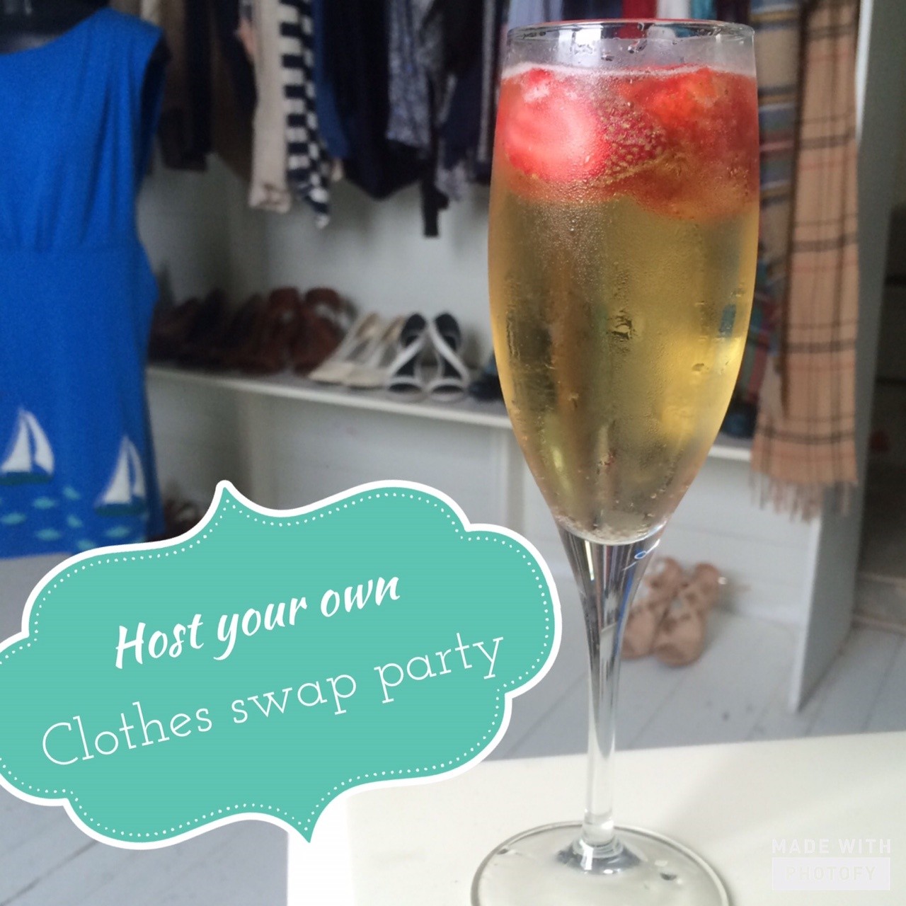 Clothing Swap Party Plan + Punch Recipe